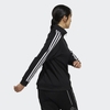 Áo Khoác Nữ Adidas Chính hãng - Women's Long Sleeve Jersey Jacket 3 Stripes Double Knit Track Top - Đen | JapanSport H29518