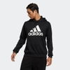 Áo Khoác Adidas Chính hãng - Seasonal icon brushed hoodie - Nam - Đen | JapanSport H40891