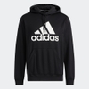 Áo Khoác Adidas Chính hãng - Seasonal icon brushed hoodie - Nam - Đen | JapanSport H40891