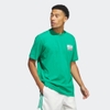 Áo Phông Adidas Chính Hãng - BASKETBALL GRAPHIC - Xanh  JapanSport H47030