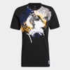 Áo Phông Adidas Chính hãng - Harden Abstraction Graphic Tee Nam - Đen | JapanSport H62286