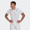 Áo Adidas Chính hãng - Melbourne Tennis Freelift Polo - Trắng | JapanSport H67132