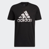 Áo Phông Adidas Nam Chính Hãng - FOIL BADGE OF SPORT GRAPHIC TEE - Đen | JapanSport HE4789