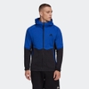 Áo Khoác Adidas Nam Chính Hãng - DESIGNED FOR GAMEDAY - Xanh/Đen | JapanSport HE5032