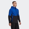 Áo Khoác Adidas Nam Chính Hãng - DESIGNED FOR GAMEDAY - Xanh/Đen | JapanSport HE5032