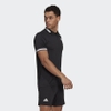 Áo Polo Adidas Chính Hãng - HEAT.RDY TENNIS RIBBED - Đen | JapanSport GL5812