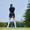 Áo Polo Golf Adidas Chính hãng - COLD.RDY Warm Long Sleeve Stretch Button Down Shirt - Xanh| JapanSport HG1721