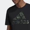 Áo Phông Adidas Nam Chính Hãng - Essentials Camo Print Tee - Màu Đen | JapanSport HL6934