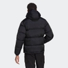 Áo Khoác Adidas Nam Chính Hãng - Rekive Down Regen Hooded Puffer Jacket - Đen Vân | JapanSport HL9218