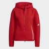 Áo Khoác Adidas Nữ Chính Hãng - Hoodie adidas ZNE Sportswear - Đỏ | JapanSport H53035