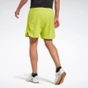 Quần Shorts Reebok Nam Chính Hãng - Speed 3.0 two-in-one  - Màu Xanh Vàng | JapanSport HR6140