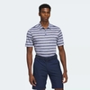 Áo Polo Adidas Nam Chính Hãng - Two-Color Striped - Màu Trắng | JapanSport HS7580