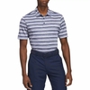 Áo Polo Adidas Nam Chính Hãng - Two-Color Striped - Màu Trắng | JapanSport HS7580