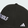 Mũ Adidas Chính Hãng - Returnable Golf Linear Logo Twill - Màu Đen | JapanSport IA2648