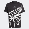 Áo Phông Adidas Nam Chính Hãng - ALL BLACKS RUGBY SHORT SLEEVE LIFESTYLE T-SHIRT - Đen | JapanSport IA5006