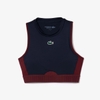 Áo Bra Lacoste nữ Chính hãng - Stretch Sports Bra - Màu Navy | JapanSport IF1015-51-PHP