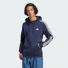 Áo Khoác Adidas Chính Hãng - Essentials 3S Hoody Shirts - Xanh | JapanSport IJ6473