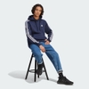 Áo Khoác Adidas Chính Hãng - Essentials 3S Hoody Shirts - Xanh | JapanSport IJ6473