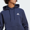 Áo Khoác Adidas Chính Hãng - Essentials 3S Hoody Shirts - Xanh | JapanSport IJ6473