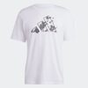 Áo Phông Adidas Chính Hãng - SEASONAL TRAIN ESSENTIALS GRAPHIC T-SHIRT - Trắng| JapanSport IJ9603
