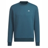 Áo Khoác Adidas Chính Hãng - Ultimate365 Tour COLD.RDY Crewneck Pullover - Màu Xanh | JapanSport IL6747