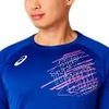 Áo Khoác Asics Chính Hãng - Volleyball Jersey - Màu Xanh | JapanSport 2053A188-401