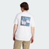 Áo Phông Adidas Chính Hãng - MINI DISC BACK GRAPHIC TEE - Trắng | JapanSport IN8733