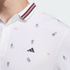 Áo Polo Adidas Nam Chính Hãng - Monogram Play Green AEROREADY - Màu Trắng | JapanSport IN9047