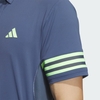 Áo Polo Adidas Nam Chính Hãng - AEROREADY 3-Stripe - Màu Xanh | JapanSport IN9056