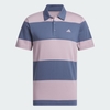 Áo Polo Adidas Chính Hãng - Colorblock Rugby Stripe - Màu Preloved Fig | JapanSport IQ2930