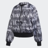 Áo khoác nữ Adidas Chính hãng - Iteration Cover Up Jacket - Grey | JapanSport GD1736