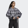 Áo khoác nữ Adidas Chính hãng - Iteration Cover Up Jacket - Grey | JapanSport GD1736