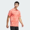 Áo Polo Adidas Chính Hãng - Go-To Printed Mesh - Màu Preloved Scarlet | JapanSport IU4427