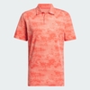 Áo Polo Adidas Chính Hãng - Go-To Printed Mesh - Màu Preloved Scarlet | JapanSport IU4427