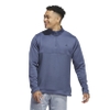 Áo Khoác Adidas Chính Hãng - Ultimate365 Textured 1/4 Zip Golf - Màu Xanh | JapanSport IU4695