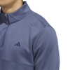 Áo Khoác Adidas Chính Hãng - Ultimate365 Textured 1/4 Zip Golf - Màu Xanh | JapanSport IU4695