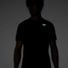 Áo Phông Mizuno Chính Hãng - Dry Aeroflow - Màu Đen | JapanSport J2MAB004-90