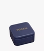 Bông tai FOSSIL Chính hãng - Sutton All Stacked Up Gold-Tone Brass Heart Earring Set - JA7277Set | JapanSport