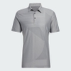 Áo Polo Adidas Nam Chính Hãng - JACQUARD POLO SHIRT - Xám | JapanSport HA9169