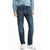 Quần Jeans HM Chính hãng - Straight Jeans - Dark blue washed out - Men | JapanSport