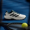 Giày Tennis Adidas Chính Hãng - Courtjam Control 3 - Màu Trắng Xanh | JapanSport JH5135