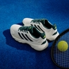 Giày Tennis Adidas Chính Hãng - Courtjam Control 3 - Màu Trắng Xanh | JapanSport JH5135