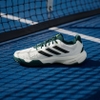 Giày Tennis Adidas Chính Hãng - Courtjam Control 3 - Màu Trắng Xanh | JapanSport JH5135