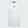 Áo ba lỗ Adidas Nam Chính Hãng - Les Mills Graphic Tank Top - Màu Trắng | JapanSport JJ1434