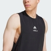 Áo ba lỗ Adidas Nam Chính Hãng - Les Mills graphic Tank top - màu đen | JapanSport JJ1435