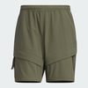 Quần Short Adidas Nam Chính Hãng - City Escape Loose Fit Stretch Woven Shorts - Màu Xanh | JapanSport JM2057