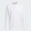 Áo Polo Adidas Nam Chính Hãng - Long-sleeved polo shirt - Màu Trắng | JapanSport JM7112
