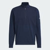 Áo Khoác Adidas Nam Chính Hãng - Ultimate365 Tour Quarter-Zip - Màu Navy | JapanSport JN9148