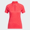 Áo Polo Nữ Adidas Chính Hãng - Ultimate365 Heathered - Màu Hồng | Japansport JP0096