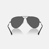 Kính Ray-Ban Chính hãng - OLD AVIATOR Sunglasses in Black and Dark Grey - RB3825 002/B1 62 - Nam | JapanSport